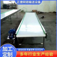 皮带输送机坚果小食品流水线刀口pvc平行输送设备物流分拣输送机