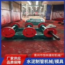 悬辊式水泥制管机械厂家 设计紧凑合理 电杆设备 自动化程度较高